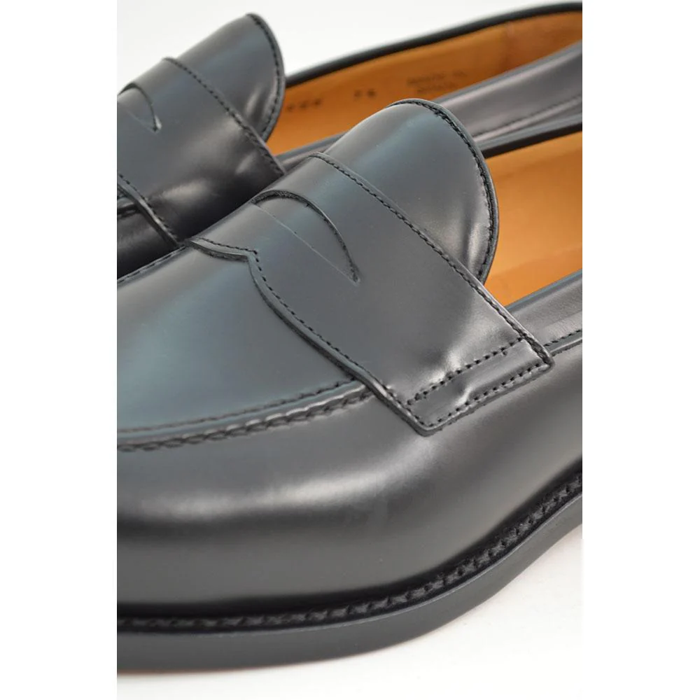 Berwick 1707 Penny Loafer (9628) Black Hi-Shine - Image 4