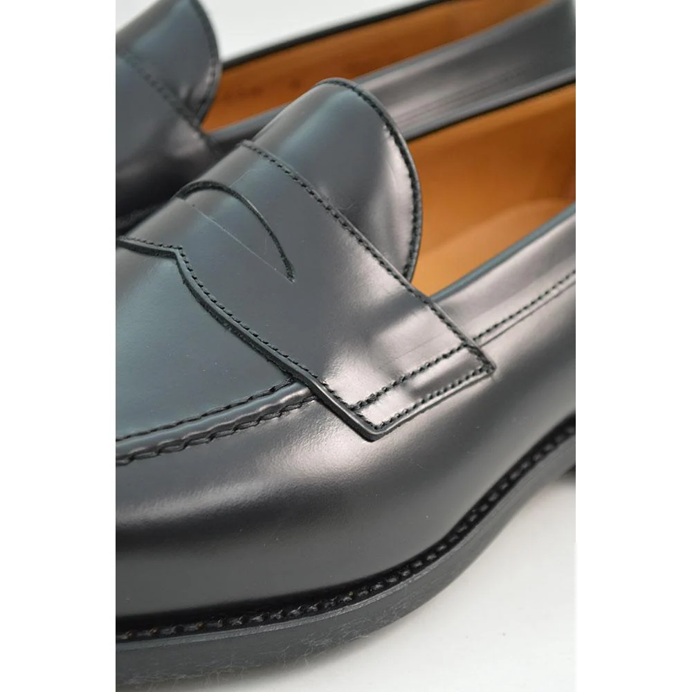 Berwick 1707 Penny Loafer (9628) Black Hi-Shine (Dainite) - Image 8