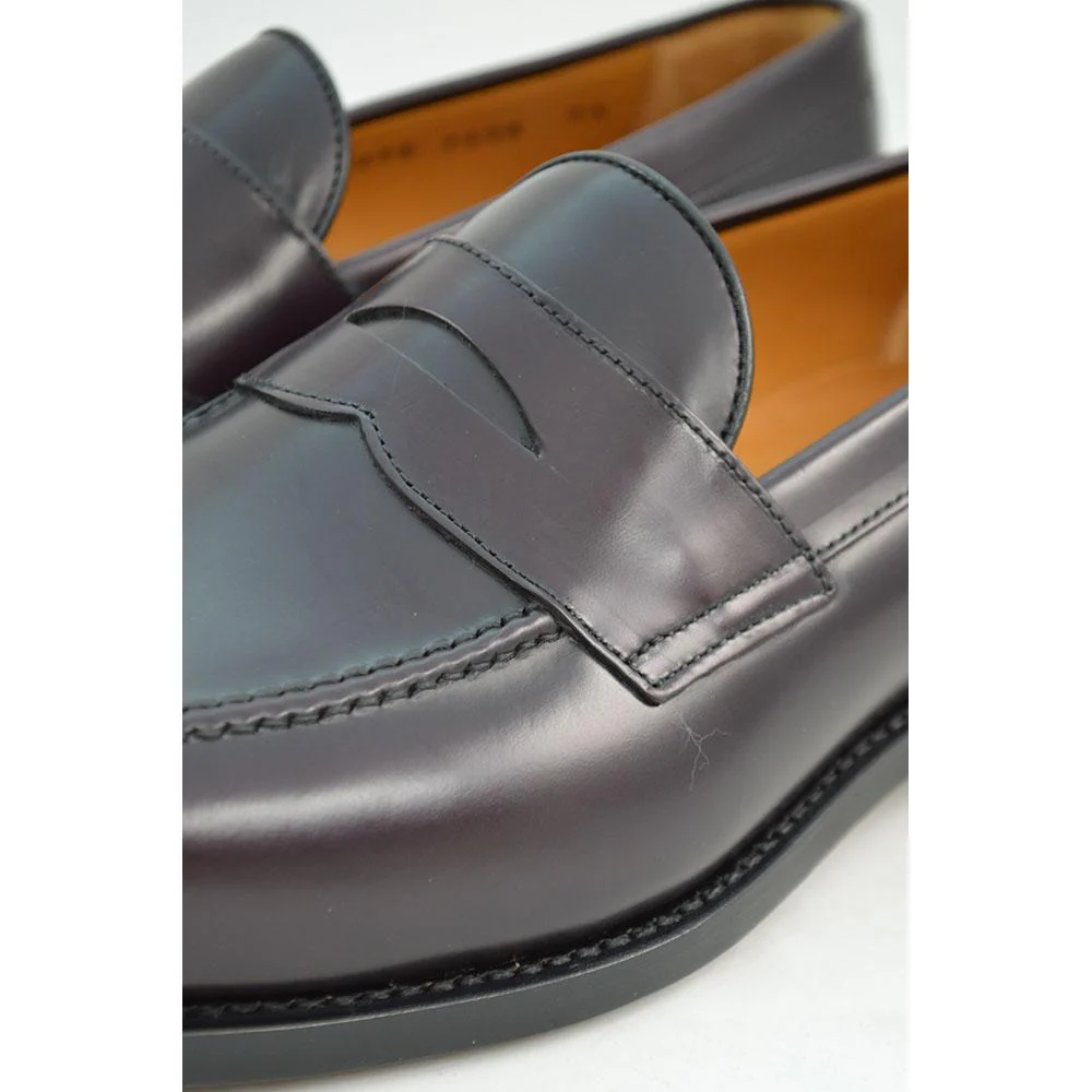 Berwick 1707 Penny Loafer (9628) Burgundy Hi-Shine - Image 4
