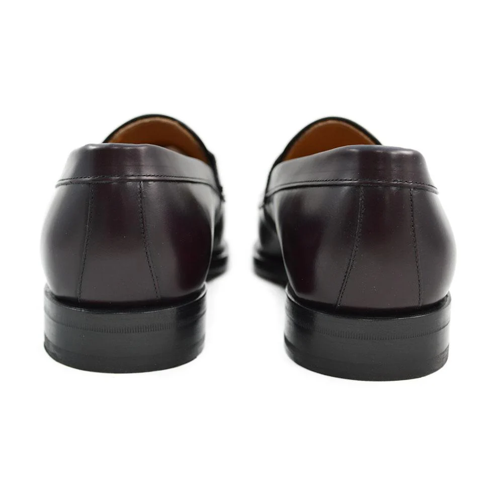 Berwick 1707 Penny Loafer (9628) Burgundy Hi-Shine - Image 5