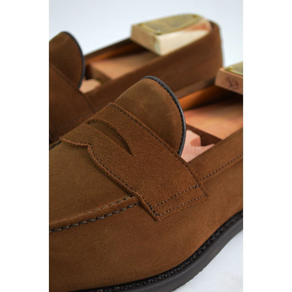 Berwick 1707 Penny Loafer (9628) Snuff Suede (Dainite) - Image 7