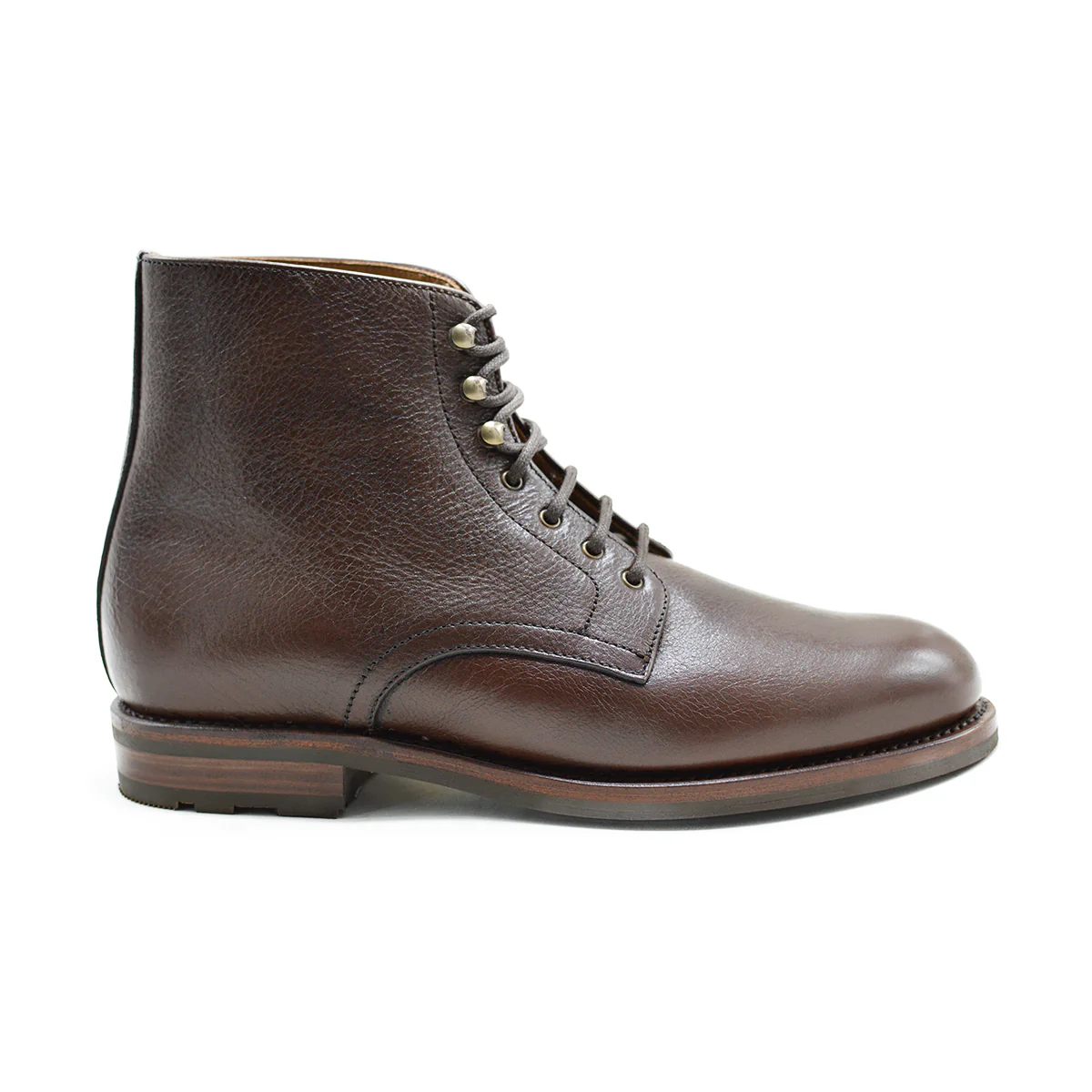 Berwick 1707 Plain Derby Boot (657) - Autumn Spice Kudu