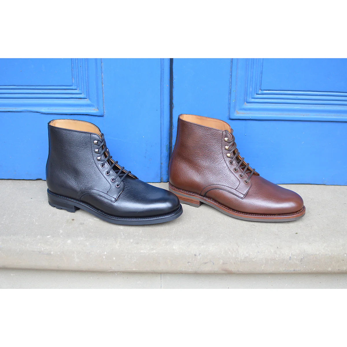 Berwick 1707 Plain Derby Boot (657) - Autumn Spice Kudu - Image 11