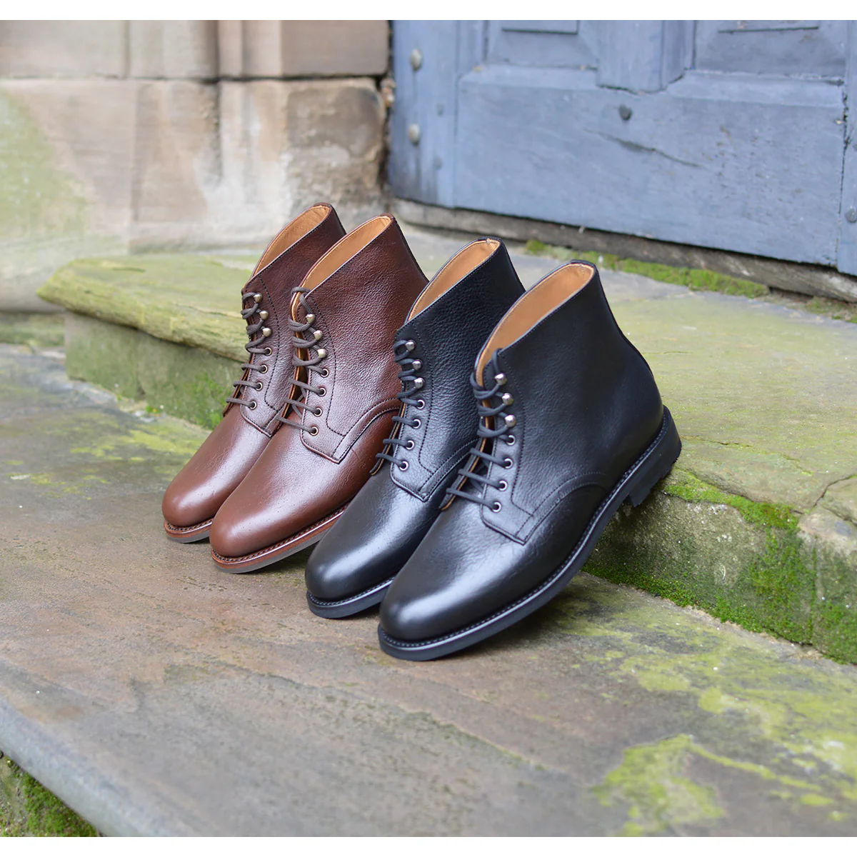 Berwick 1707 Plain Derby Boot (657) - Autumn Spice Kudu - Image 13