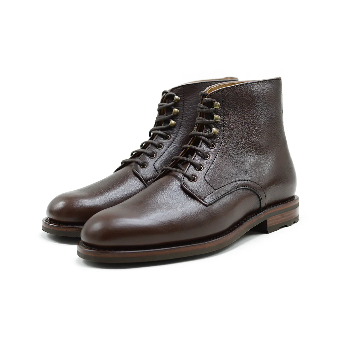 Berwick 1707 Plain Derby Boot (657) - Autumn Spice Kudu - Image 3