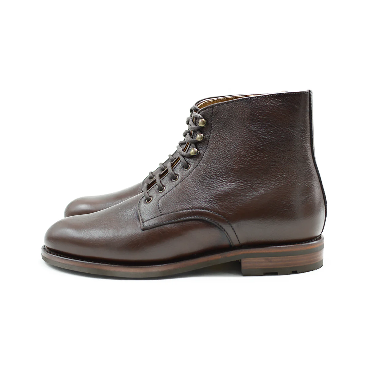 Berwick 1707 Plain Derby Boot (657) - Autumn Spice Kudu - Image 5