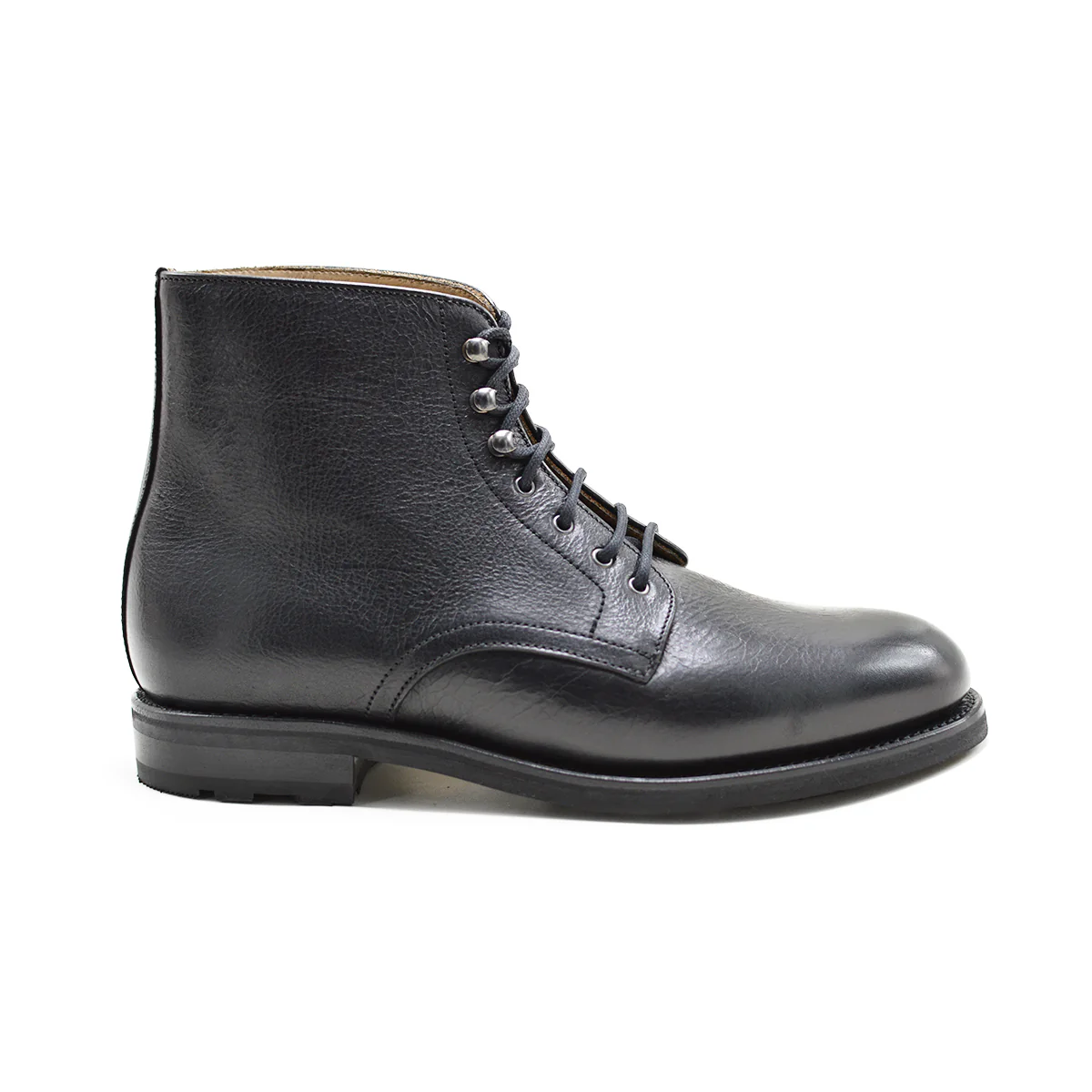 Berwick 1707 Plain Derby Boot (657) - Black Kudu