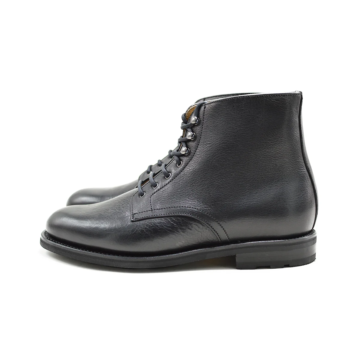 Berwick 1707 Plain Derby Boot (657) - Black Kudu - Image 5
