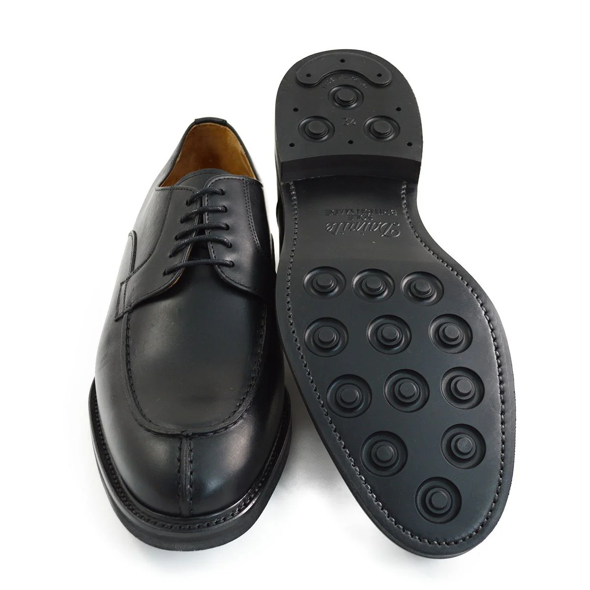 Berwick 1707 Split Toe Derby Shoe (2439) Black - Image 2