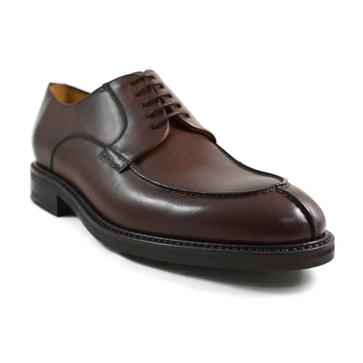 Berwick 1707 Split Toe Derby Shoe (2439) Dark Brown - Image 7