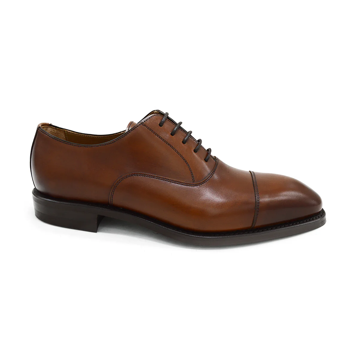 Berwick 1707 Straight Cap Oxford (5217) Cuero (Tan) Dainite