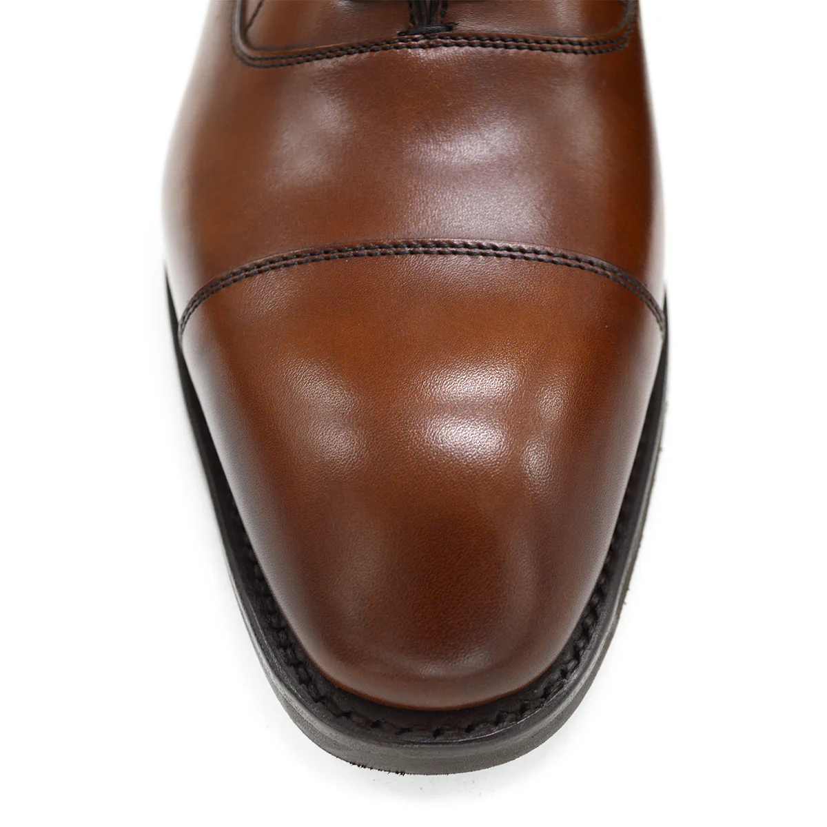 Berwick 1707 Straight Cap Oxford (5217) Cuero (Tan) Dainite - Image 7