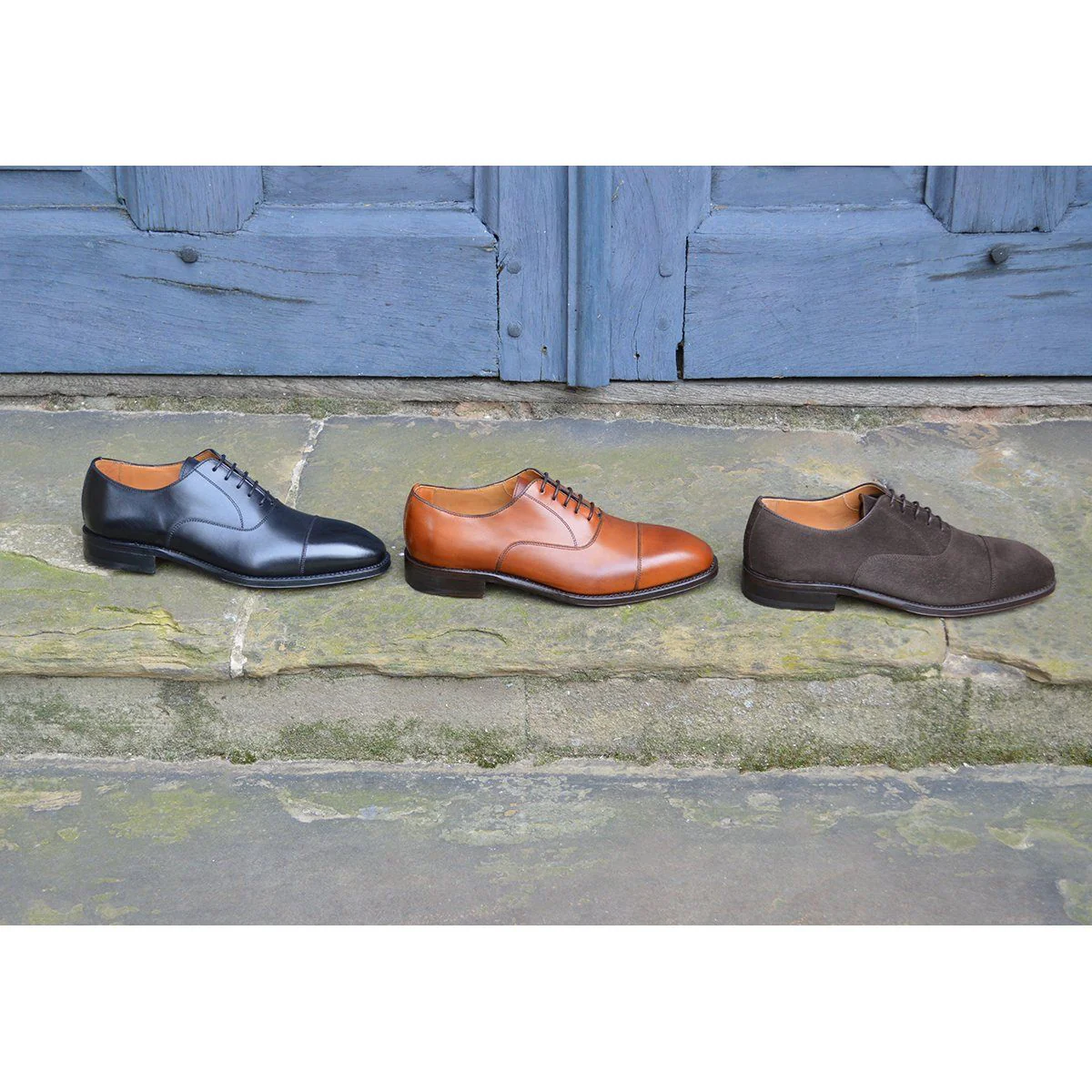 Berwick 1707 Straight Cap Oxford (5217) - Light Tan - Image 18