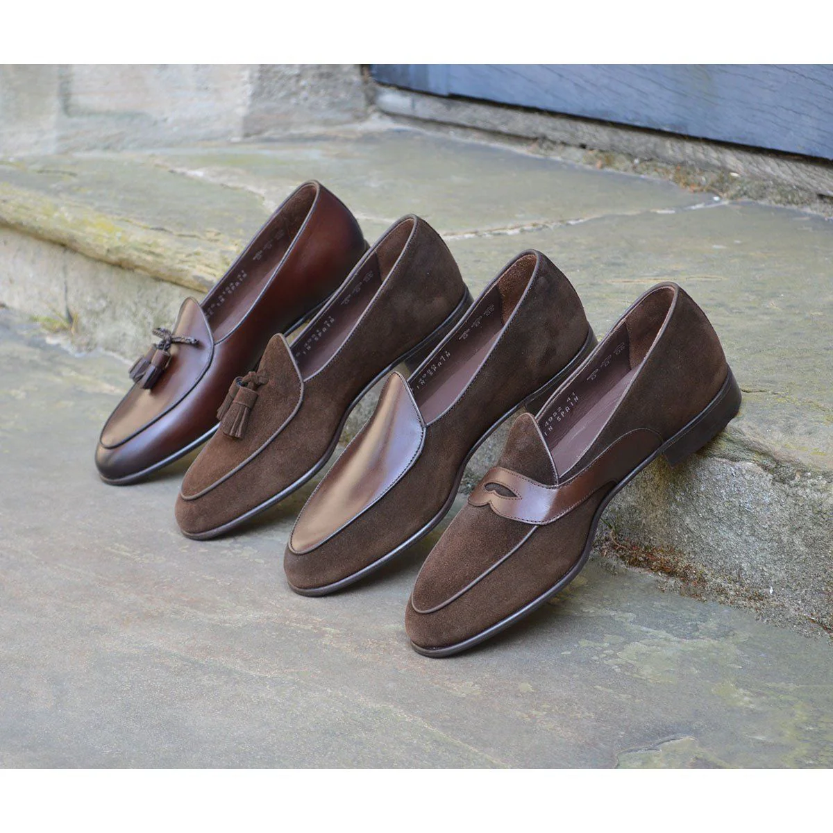Berwick 1707 Braided Tassel Belgian Loafer (5154) -Dark Brown - Image 17