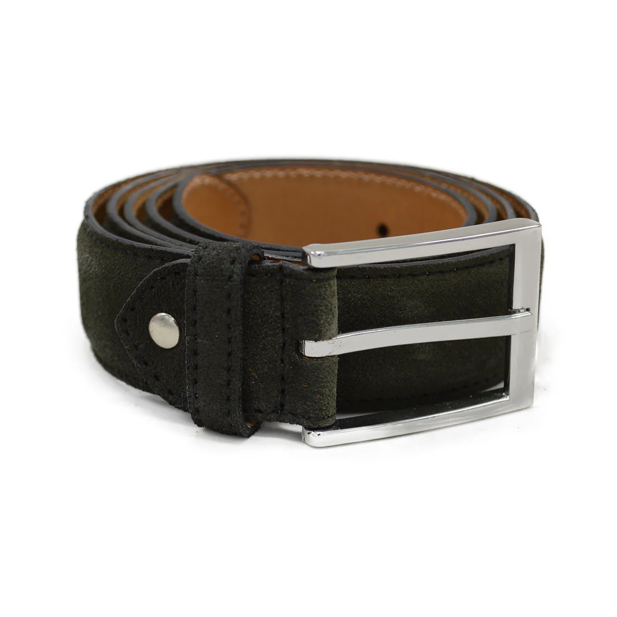 BERWICK 1707 Suede Leather Belt - Image 11