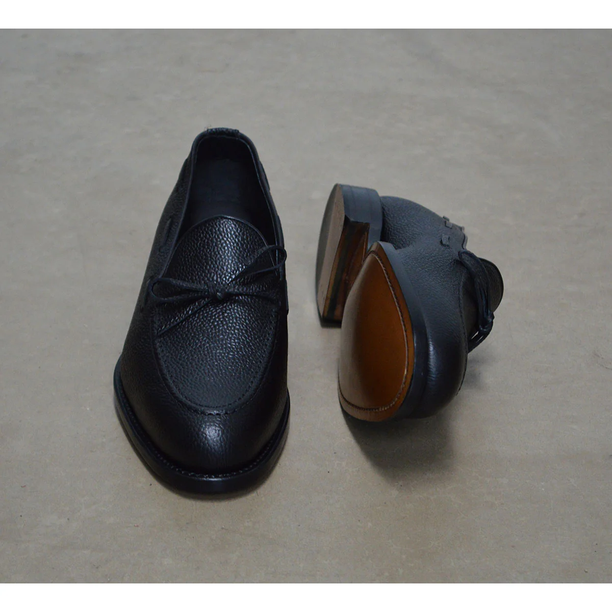 Berwick 1707 Laced Loafer (5524) - Black - Image 9