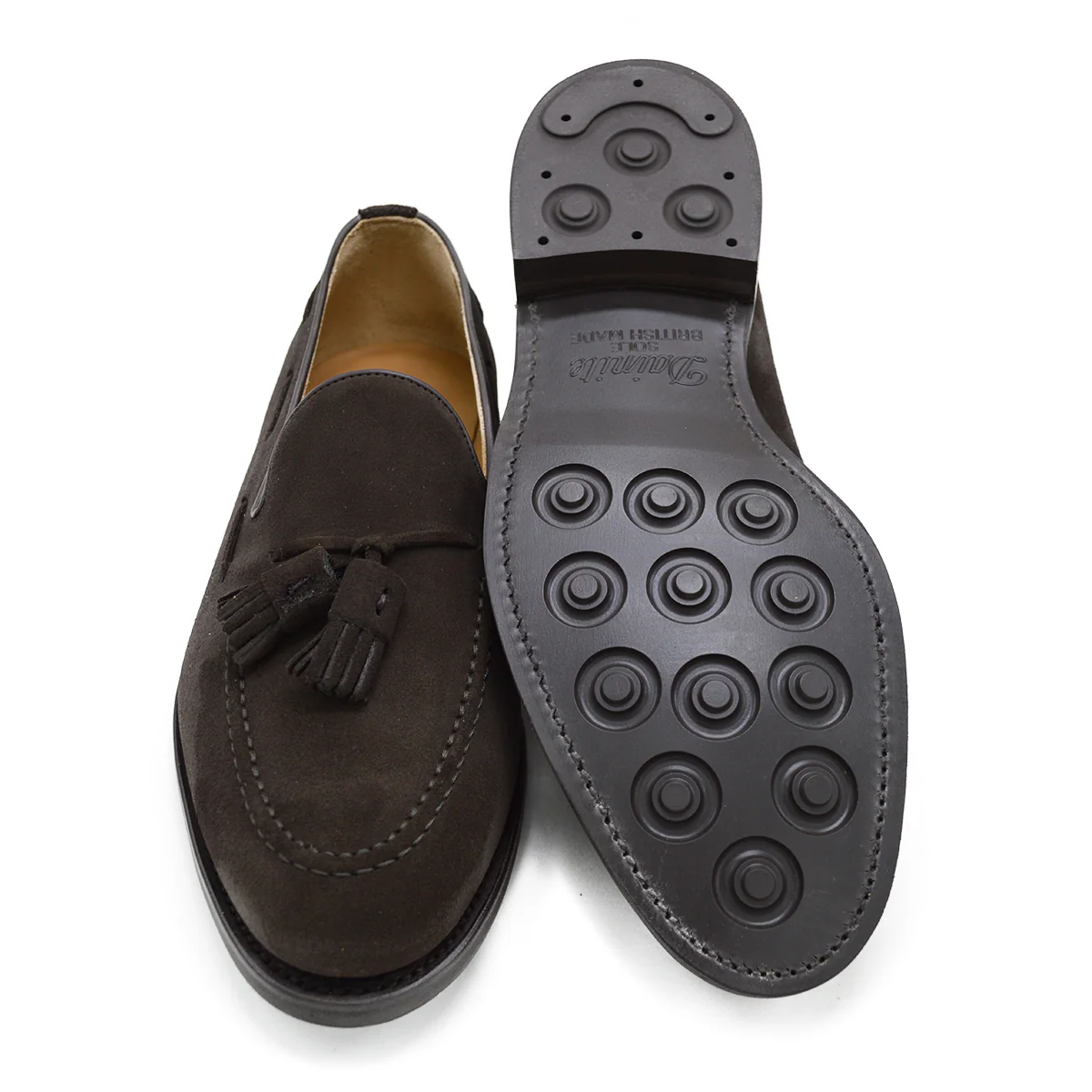 Berwick 1707 Tasselled Slip On (8491) Suede (Dainite) - Image 2