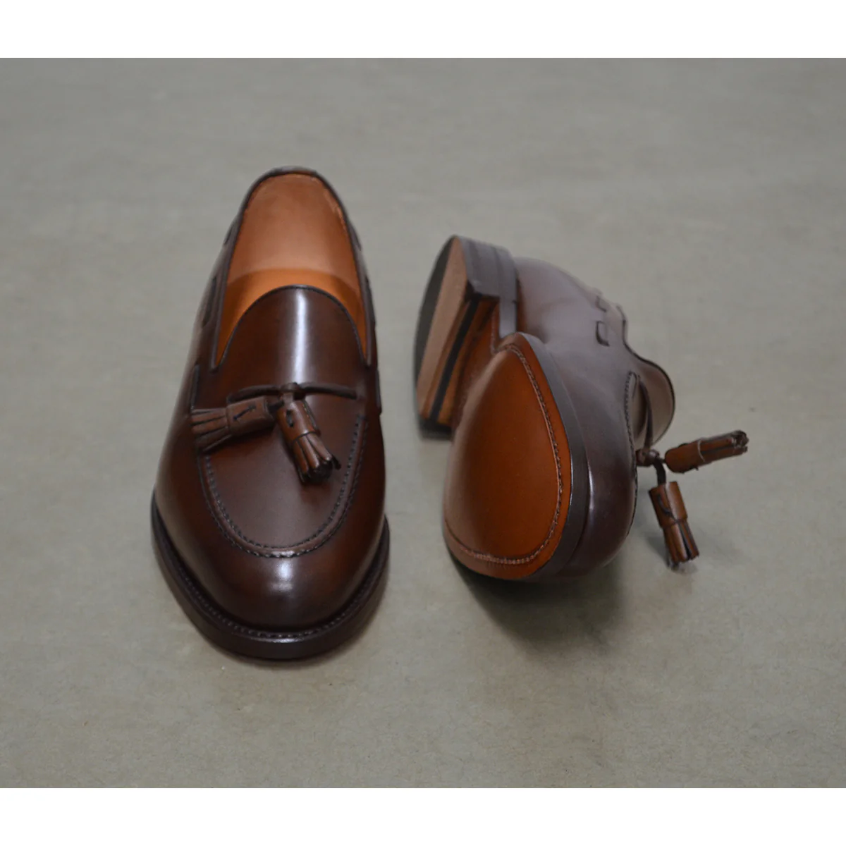 Berwick 1707 Tasseled Loafer (8491) Medio (Brown) - Image 9