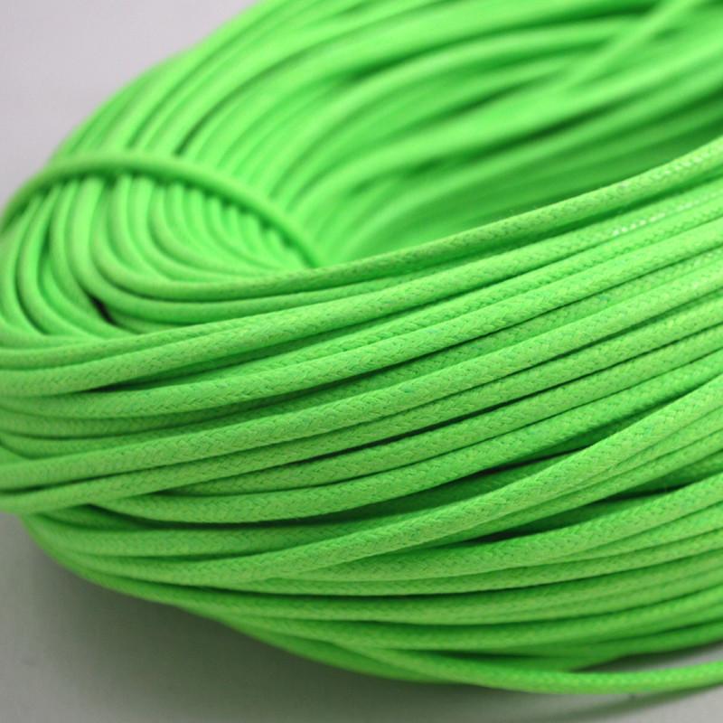 2.5mm Coloured Waxed Round Casual Shoe Laces - Image 10