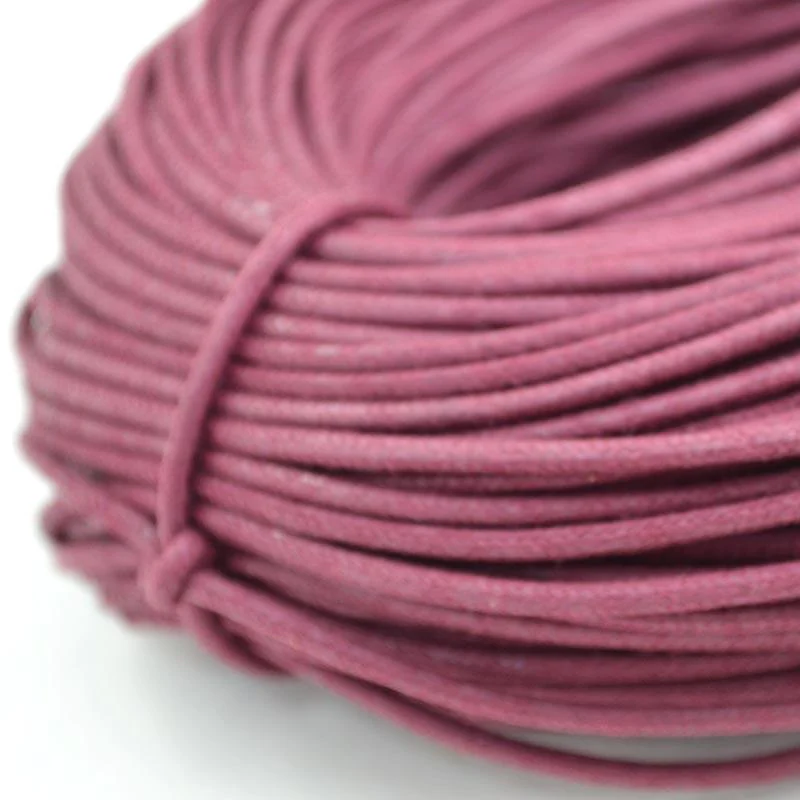 2.5mm Coloured Waxed Round Casual Shoe Laces - Image 11