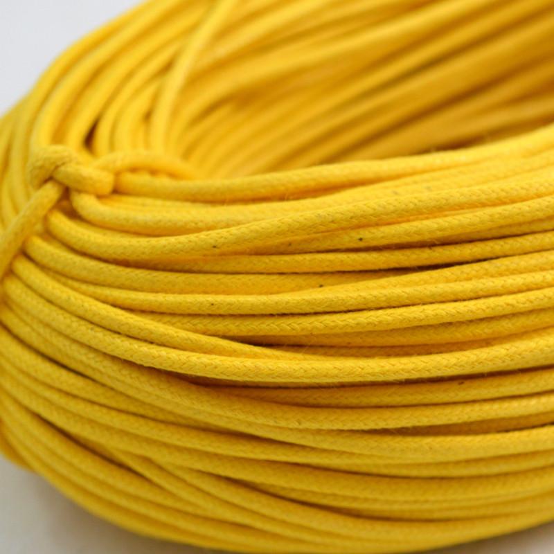 2.5mm Coloured Waxed Round Casual Shoe Laces - Image 8