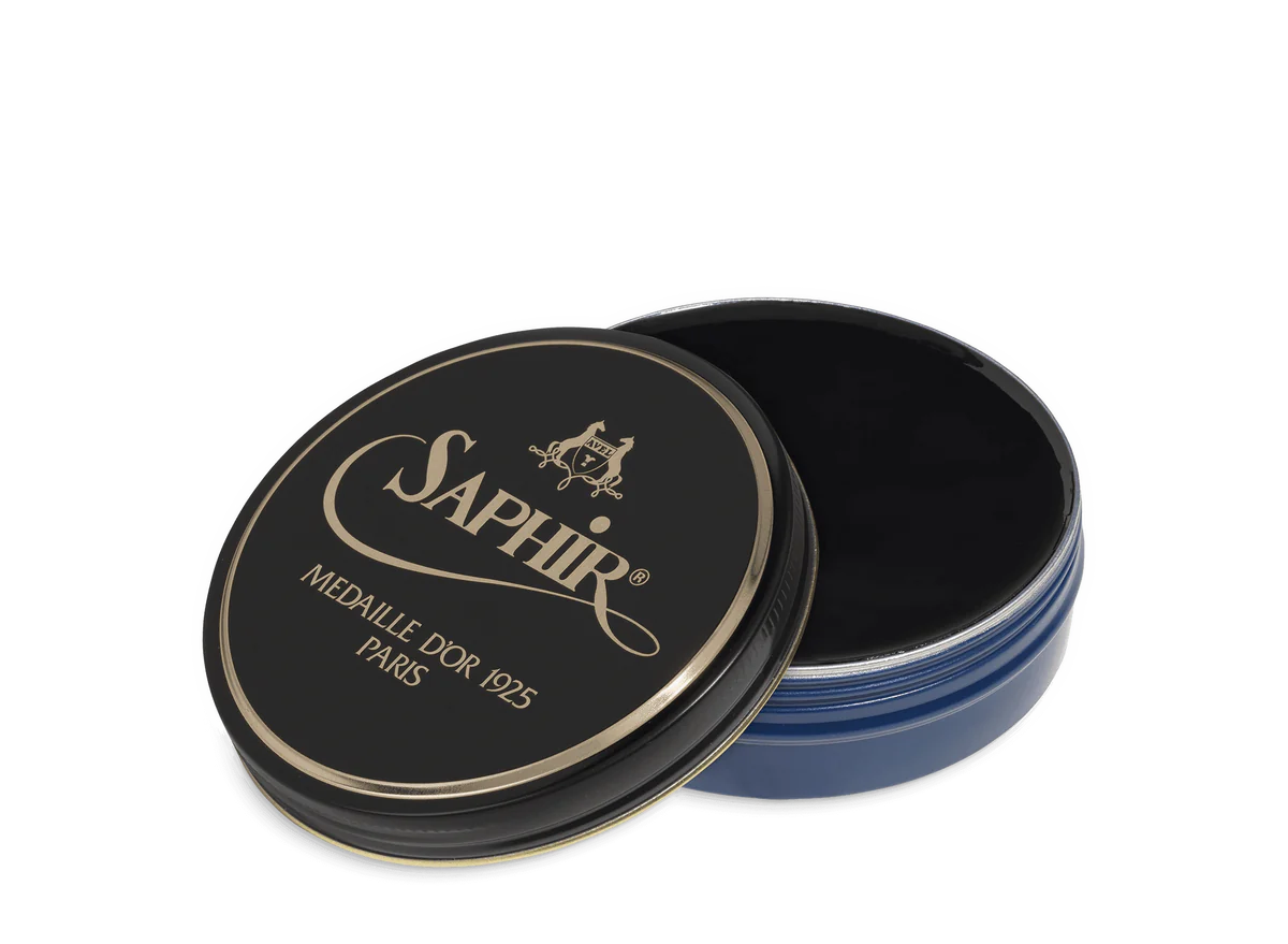 SALE - Saphir Medaille D'Or Pate-de-Luxe Wax Polish 100ml - Image 3