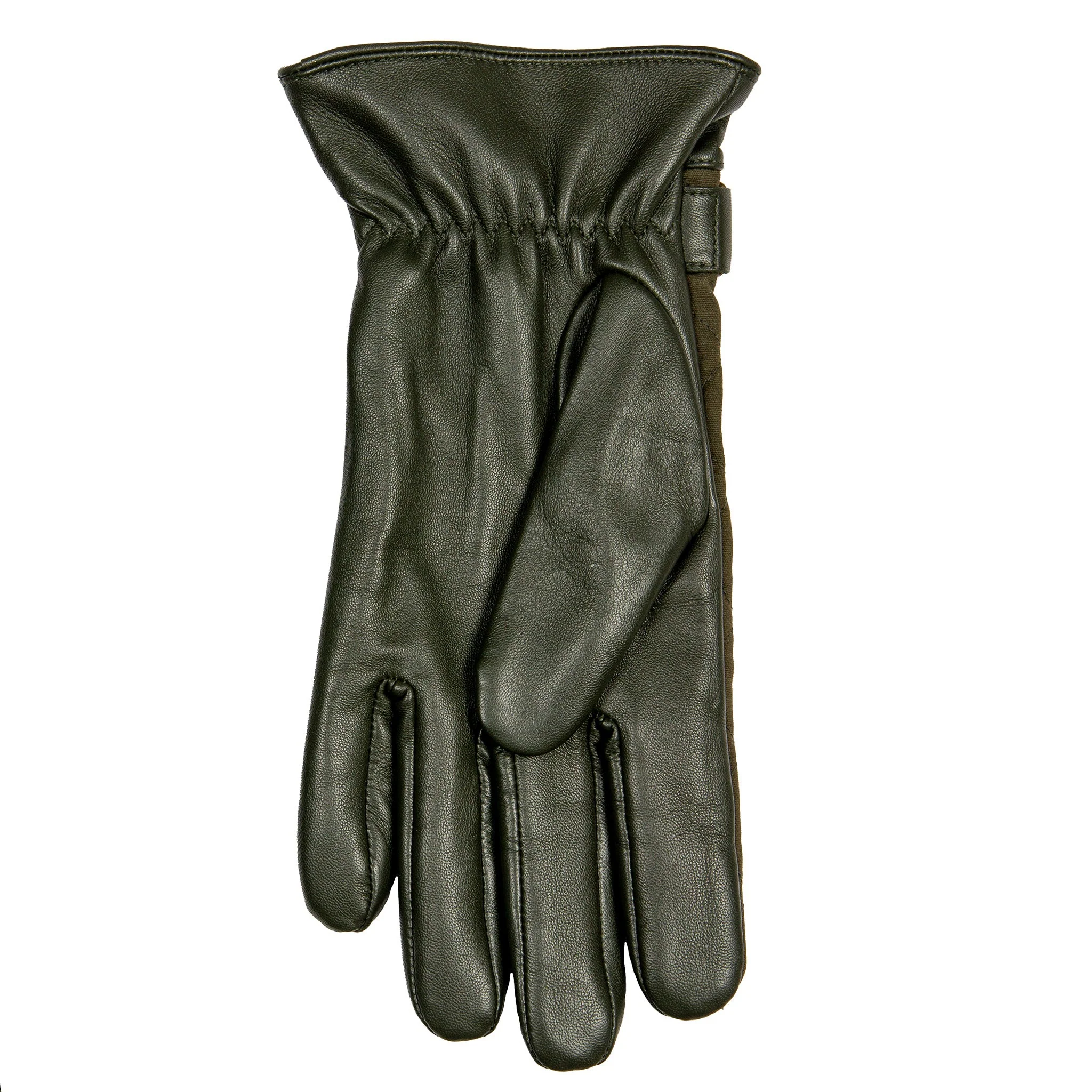 DENTS BRUTON Men's Water-Resistant Lined Leather Gloves with Waxed Cotton Quilting - Image 14