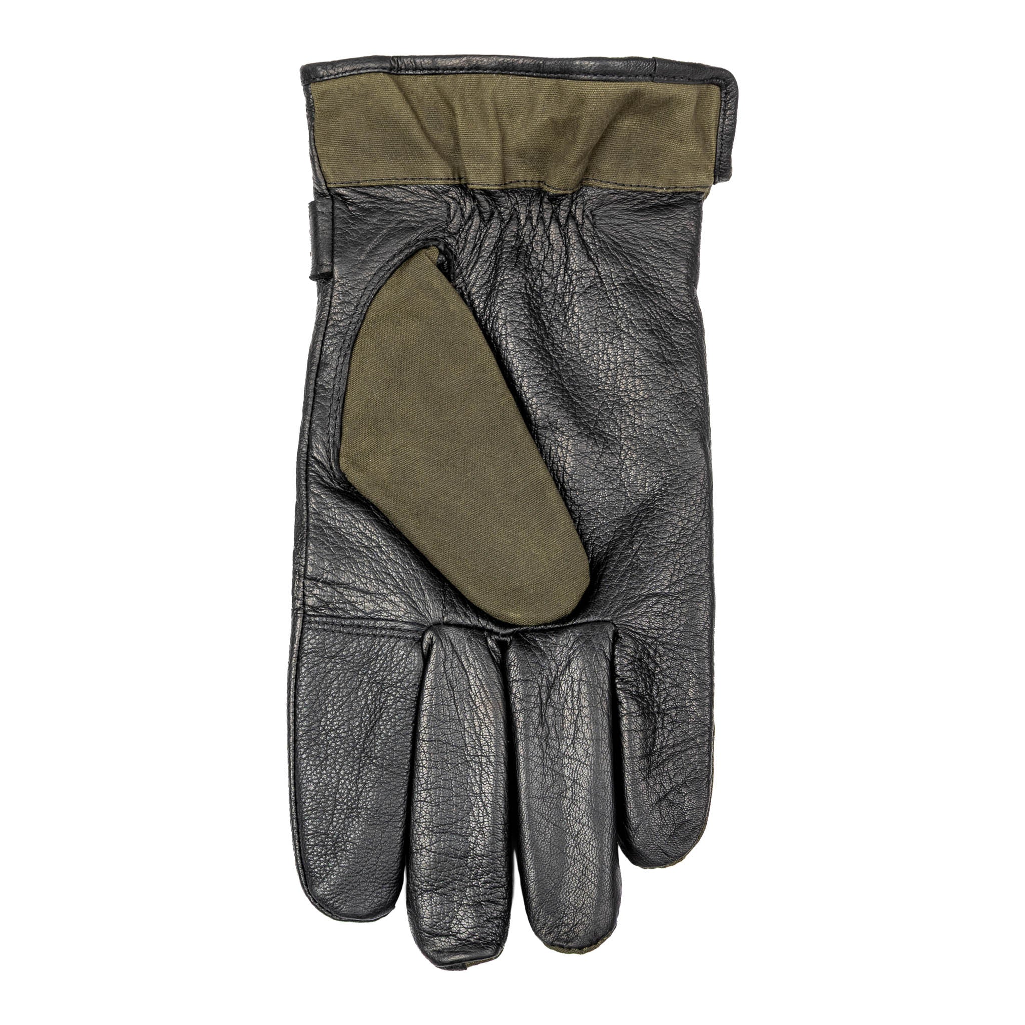 DENTS Crewkerne Men's Water-Resistant Thinsulate-Lined Imitation Deerskin Leather Gloves with Waxed Cotton - Image 5