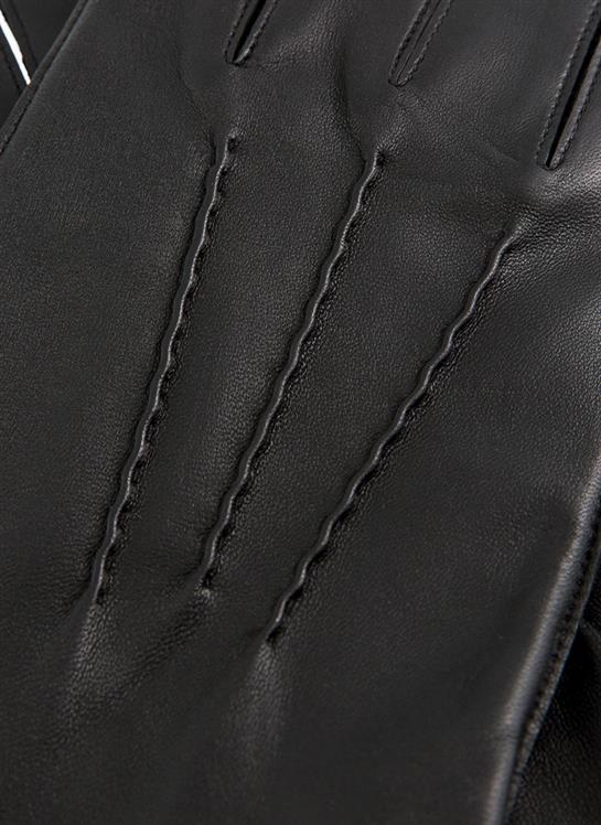 DENTS DILTON- Men's Three-Point Lined Leather Gloves - Image 3
