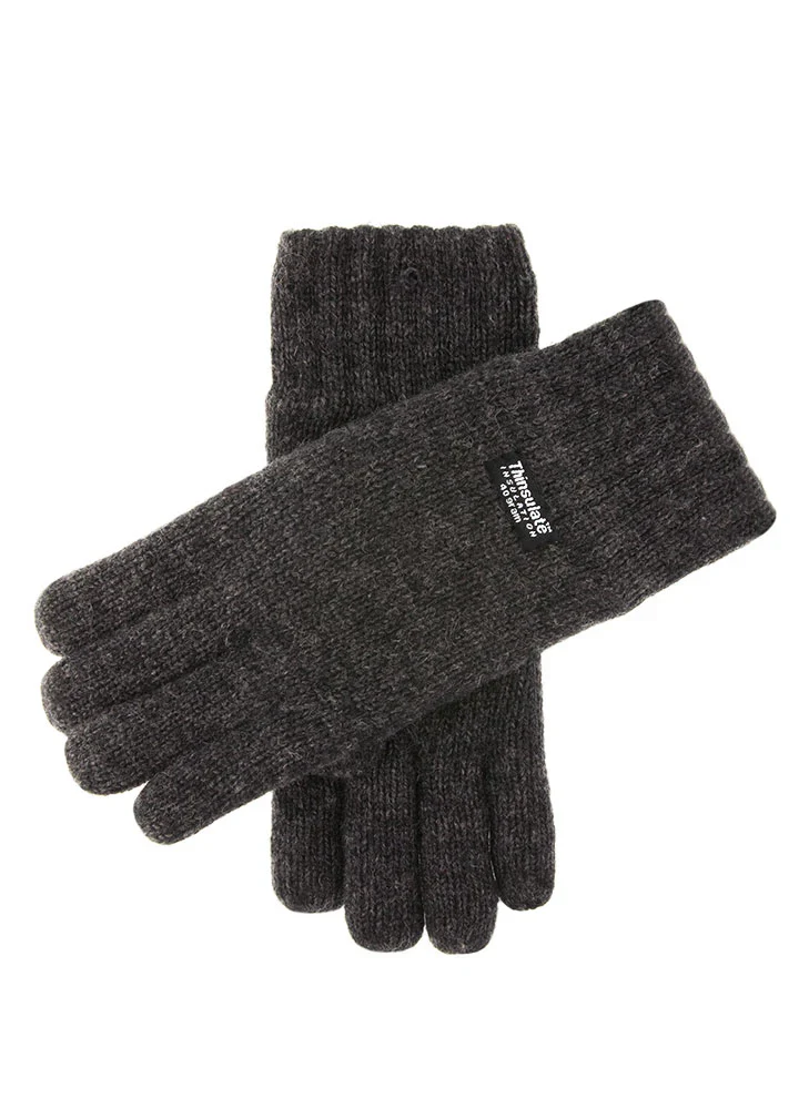 DENTS DURHAM Men's Thinsulate-Lined Knitted Gloves - Image 2