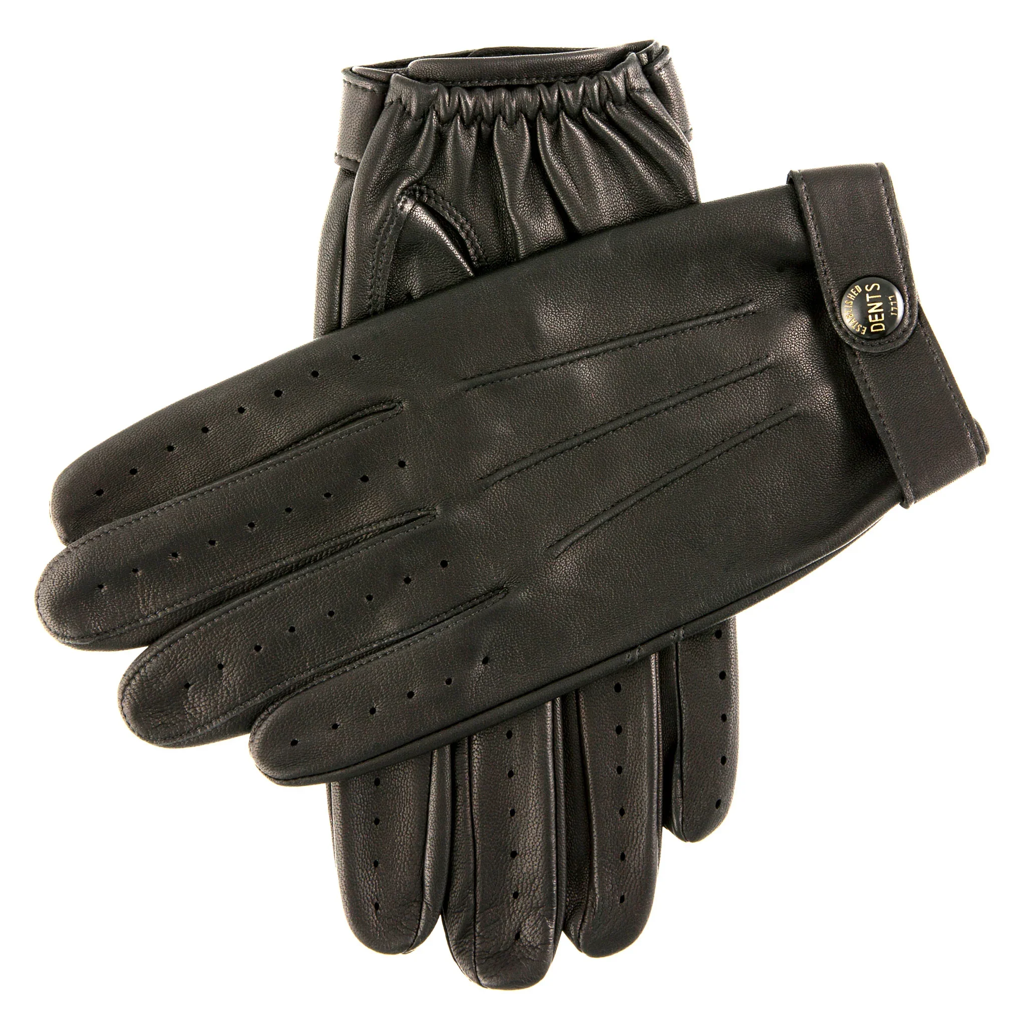 DENTS FLEMING Bond 007 Spectre Leather Driving Gloves
