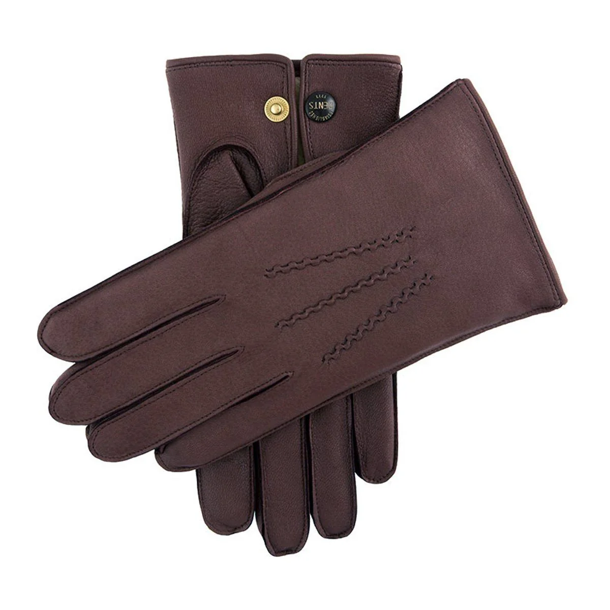 DENTS WINDSOR Deerskin and Rabbit Gloves - Image 2