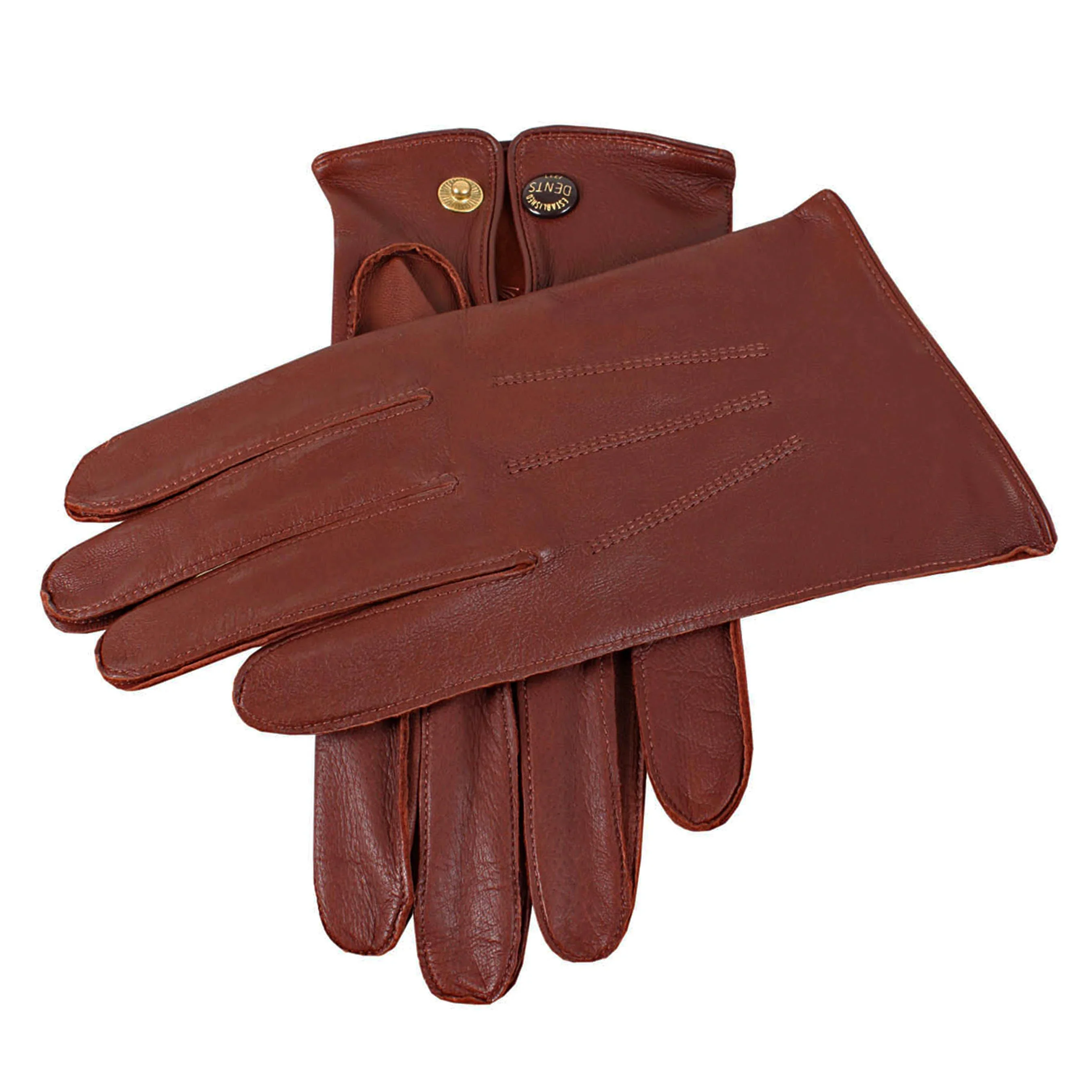 DENTS SANDHURST Unlined Leather Officers Gloves - Image 8