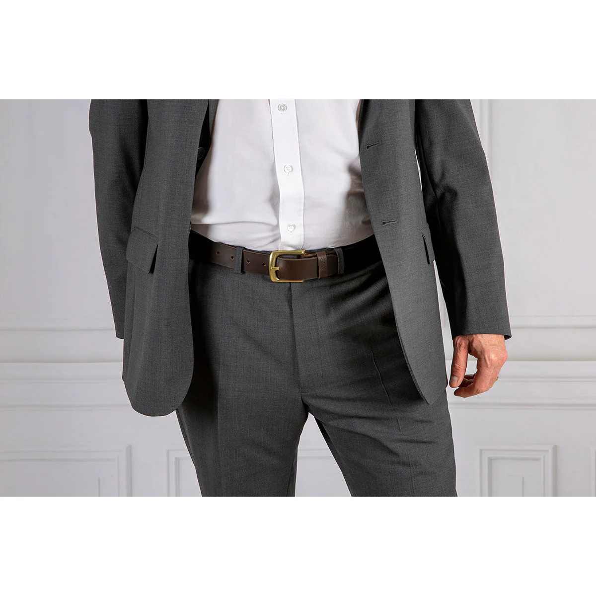 DENTS Smooth Leather Jeans Belt - Image 14