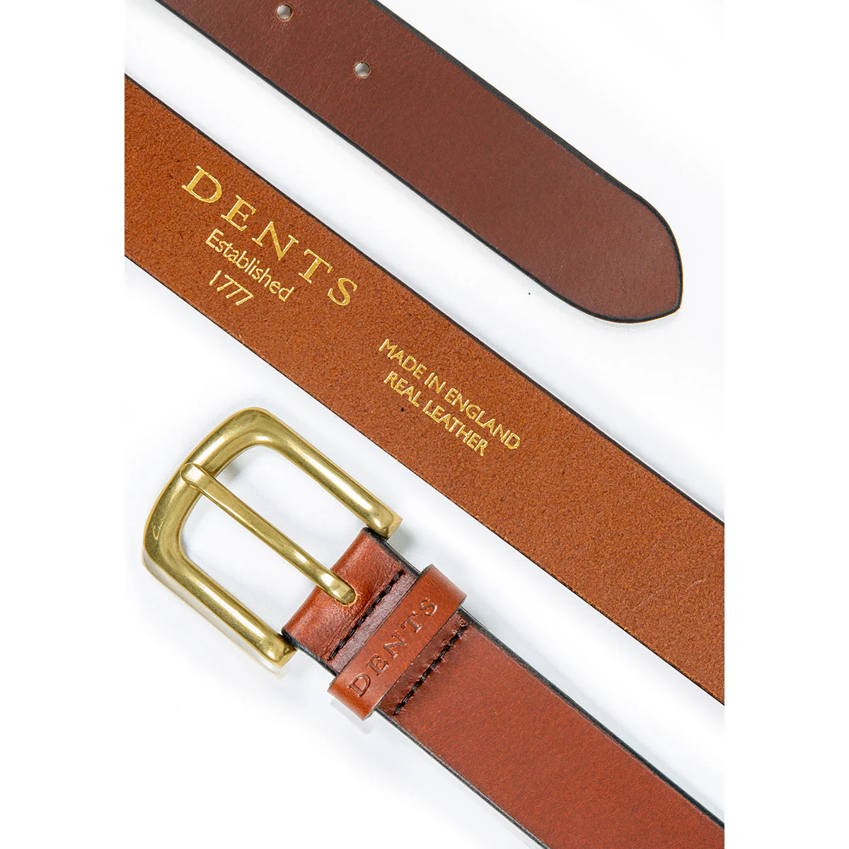 DENTS Smooth Leather Jeans Belt - Image 6