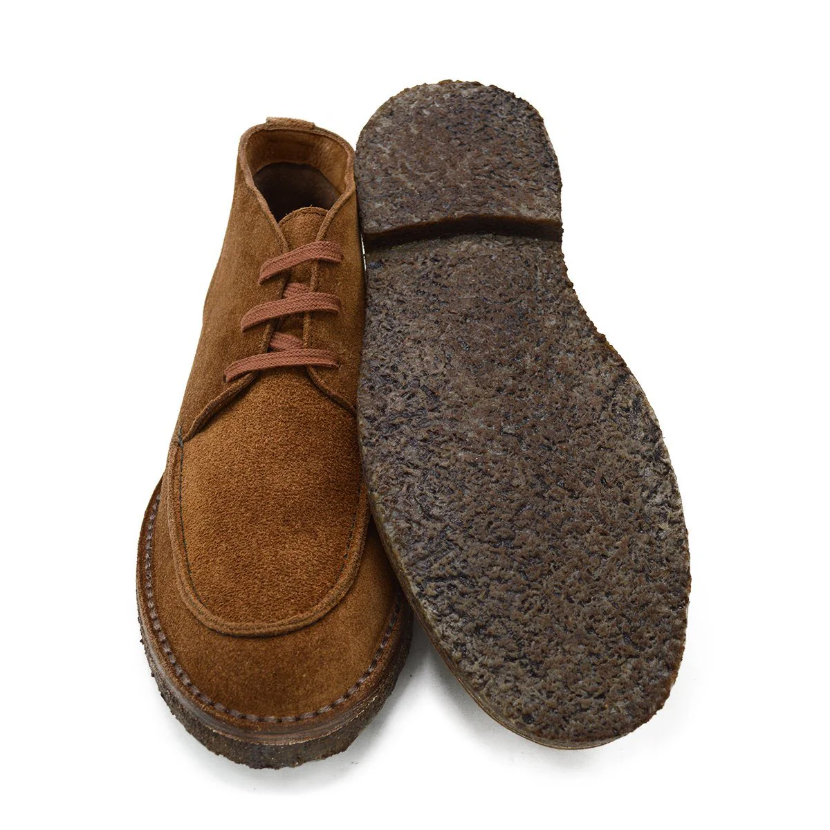 FACTORY SECOND Berwick 1707 Apron Boot (5432) -Reverse Kudu Snuff - Image 2