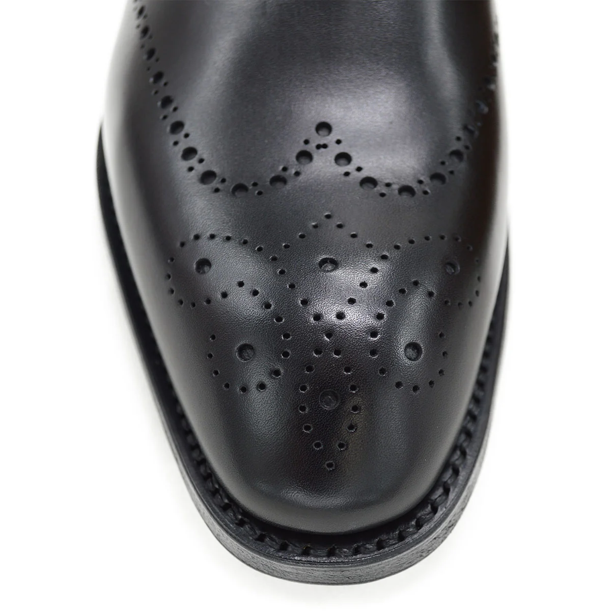 FACTORY SECOND Berwick 1707 Brogue Wholecut (5556) - Black - Image 7