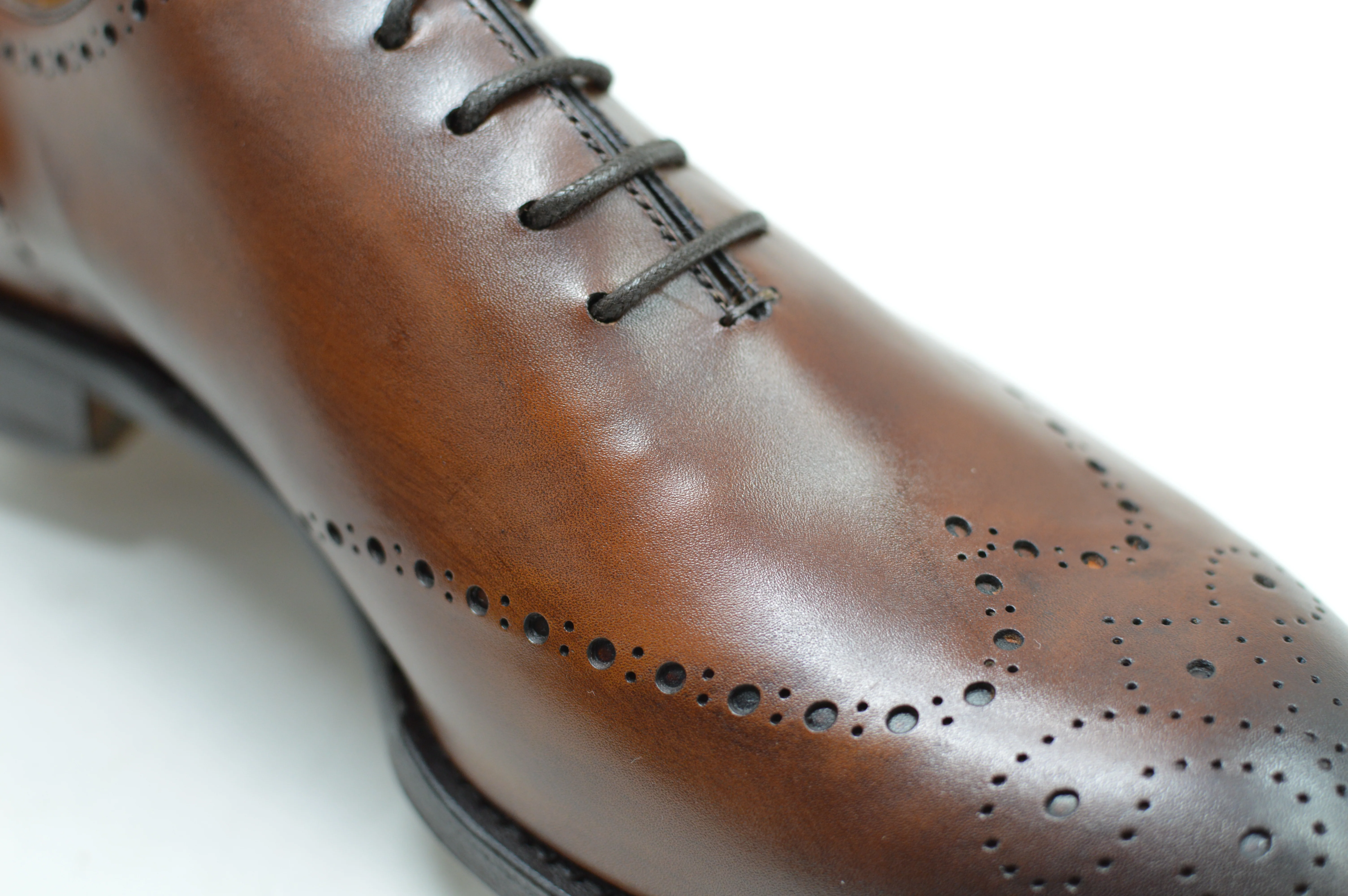 FACTORY SECOND Berwick 1707 Brogue Wholecut (5556) - Moka - Image 12