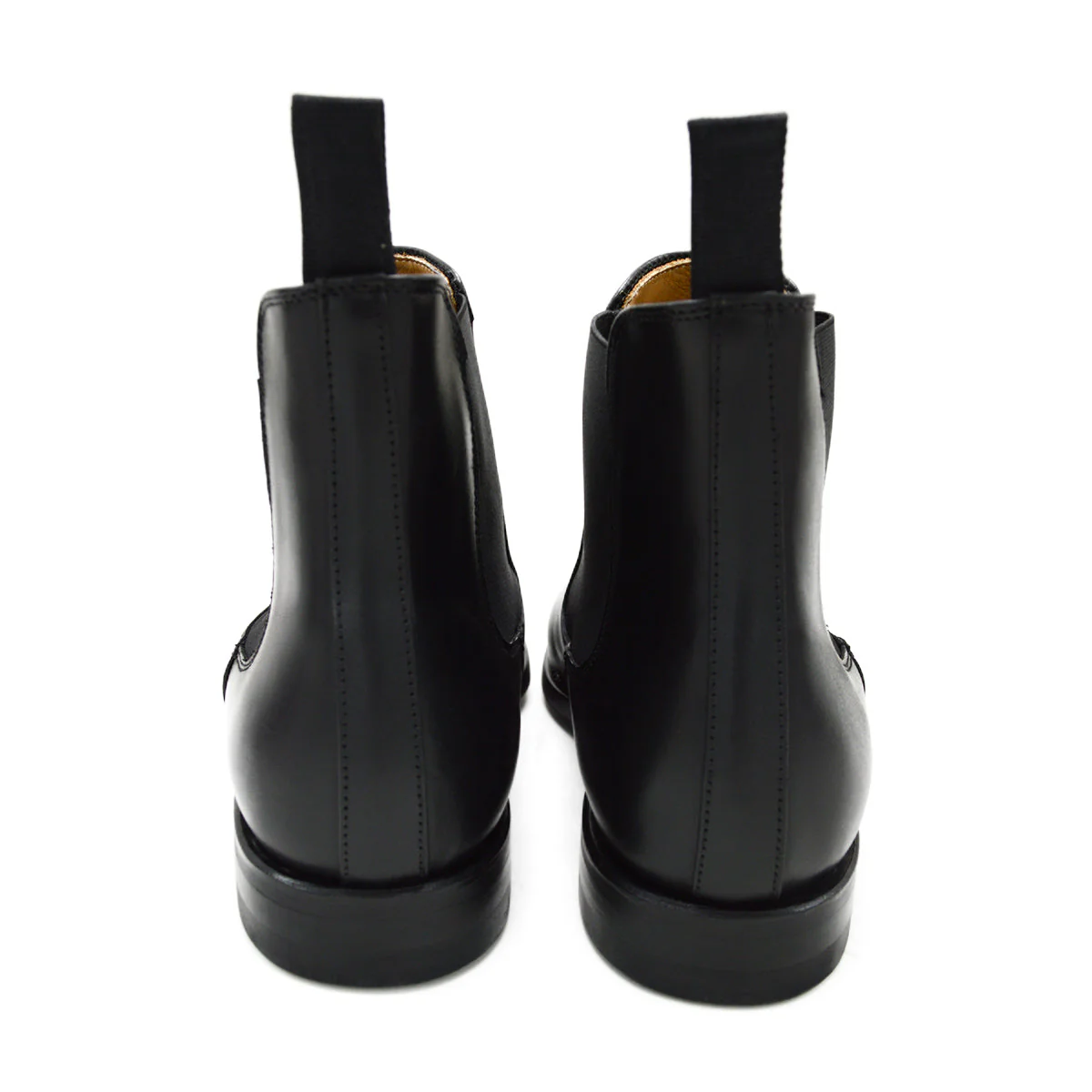 FACTORY SECOND Berwick 1707 Chelsea Boot (475)- Black - Image 6