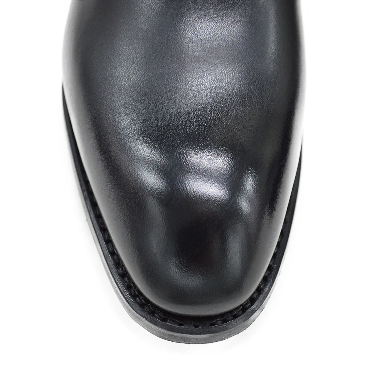 FACTORY SECOND Berwick 1707 Chelsea Boot (475)- Black - Image 7
