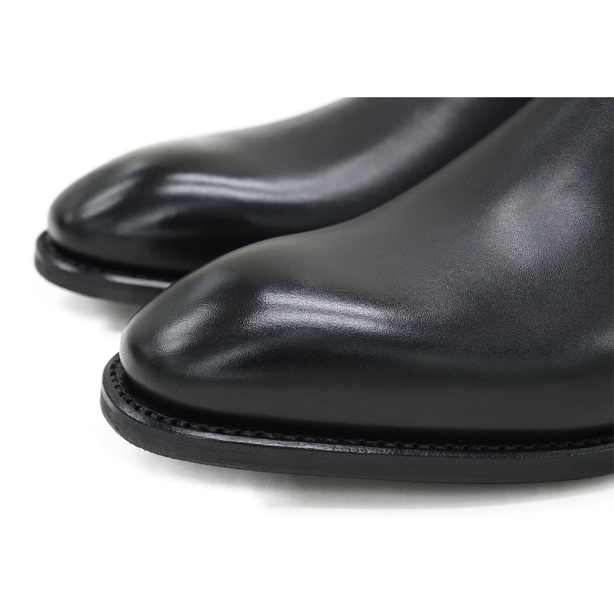 FACTORY SECOND Berwick 1707 Chelsea Boot (475)- Black - Image 8