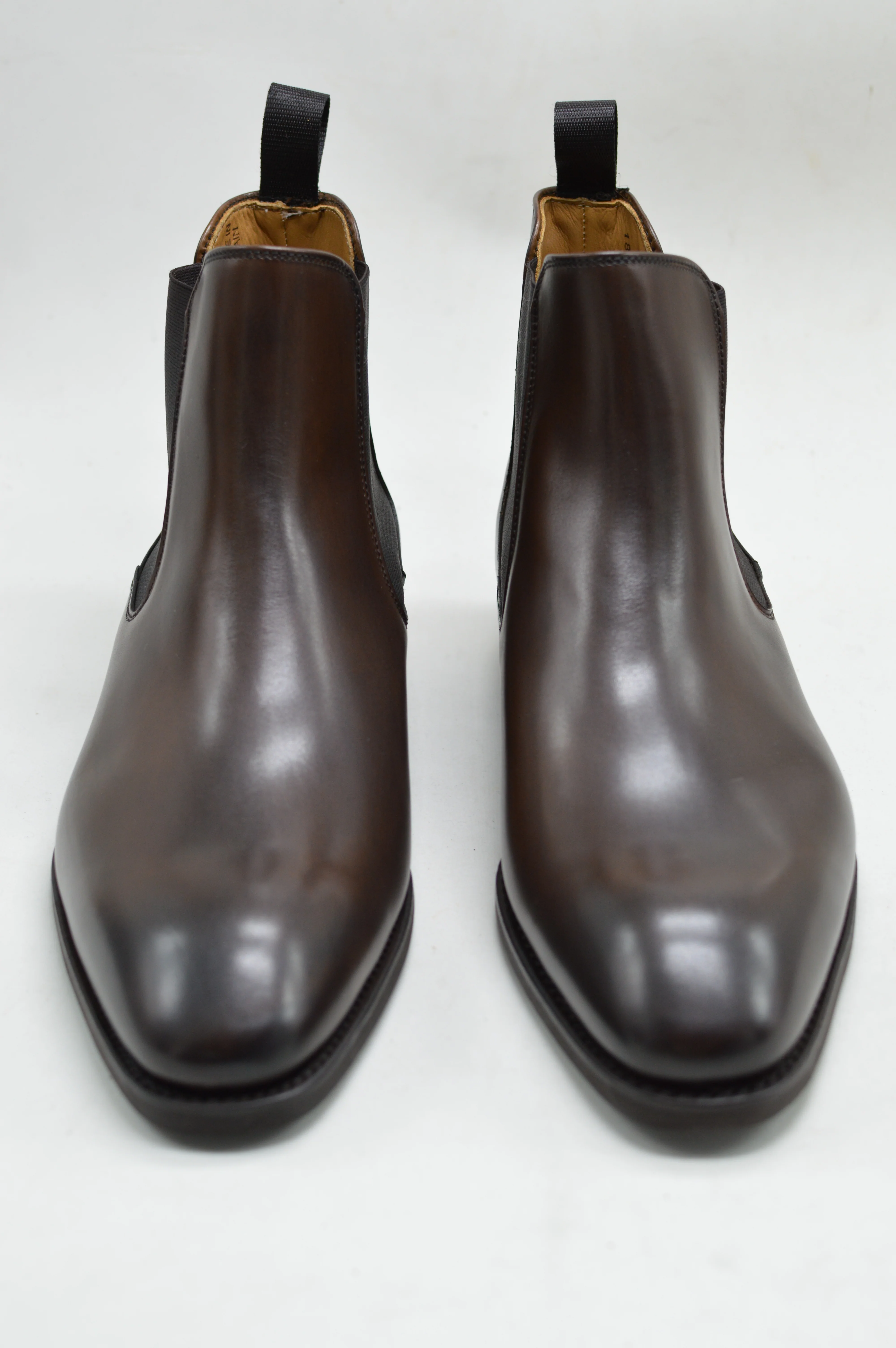 FACTORY SECOND Berwick 1707 Chelsea Boot (475) - Dark Brown - Image 17