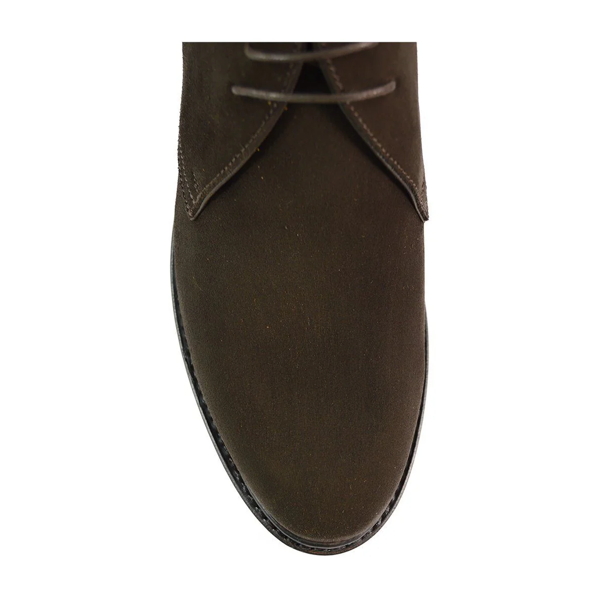Berwick 1707 Chukka Boot (320) - Dark Brown Suede - Image 4