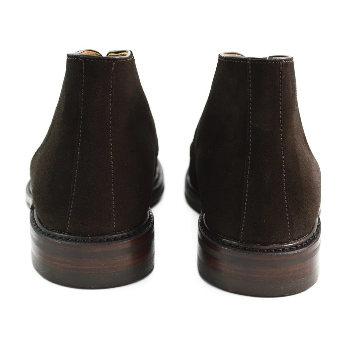 Berwick 1707 Chukka Boot (320) - Dark Brown Suede - Image 5