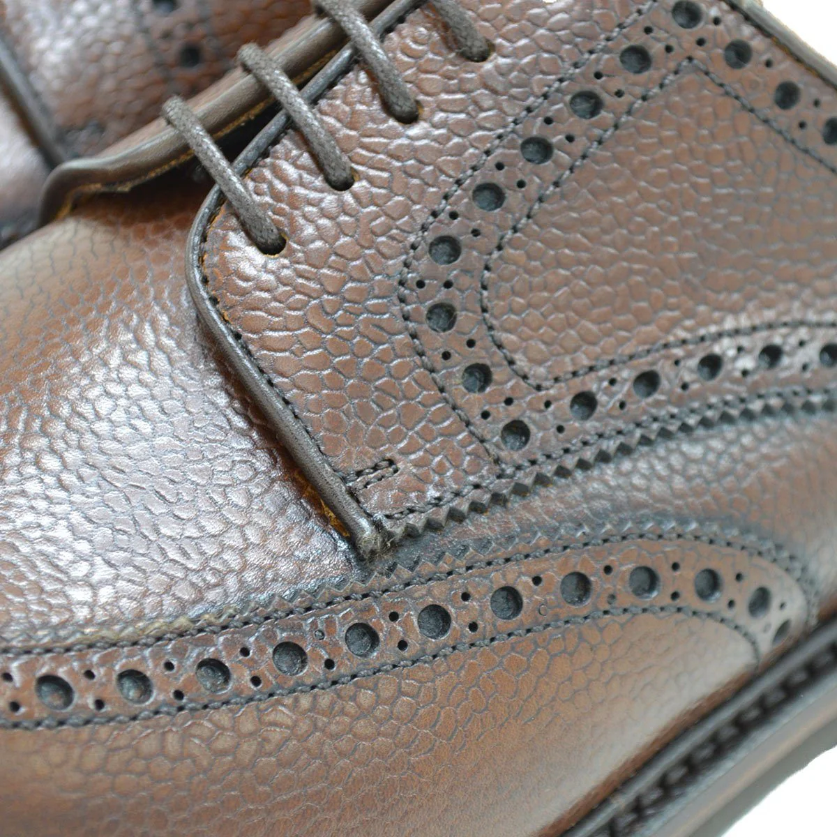 FACTORY SECOND Berwick 1707 Country Grain Brogue Shoe (4170) - Image 5