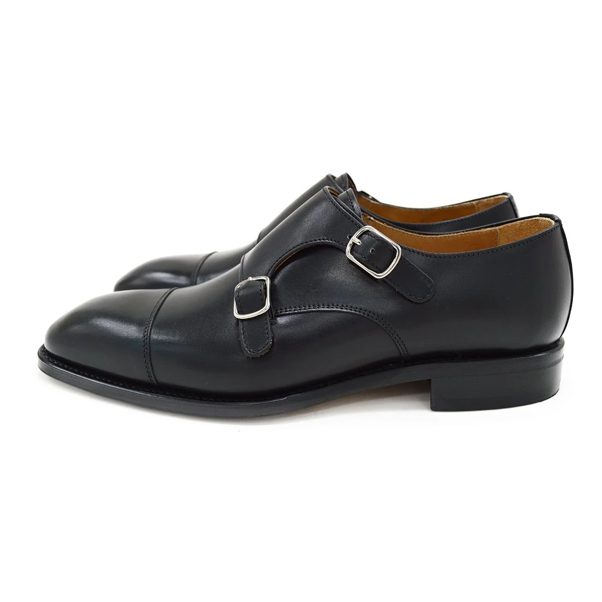 FACTORY SECOND Berwick 1707 Double Monk (5212)- Black Boxcalf - Image 5