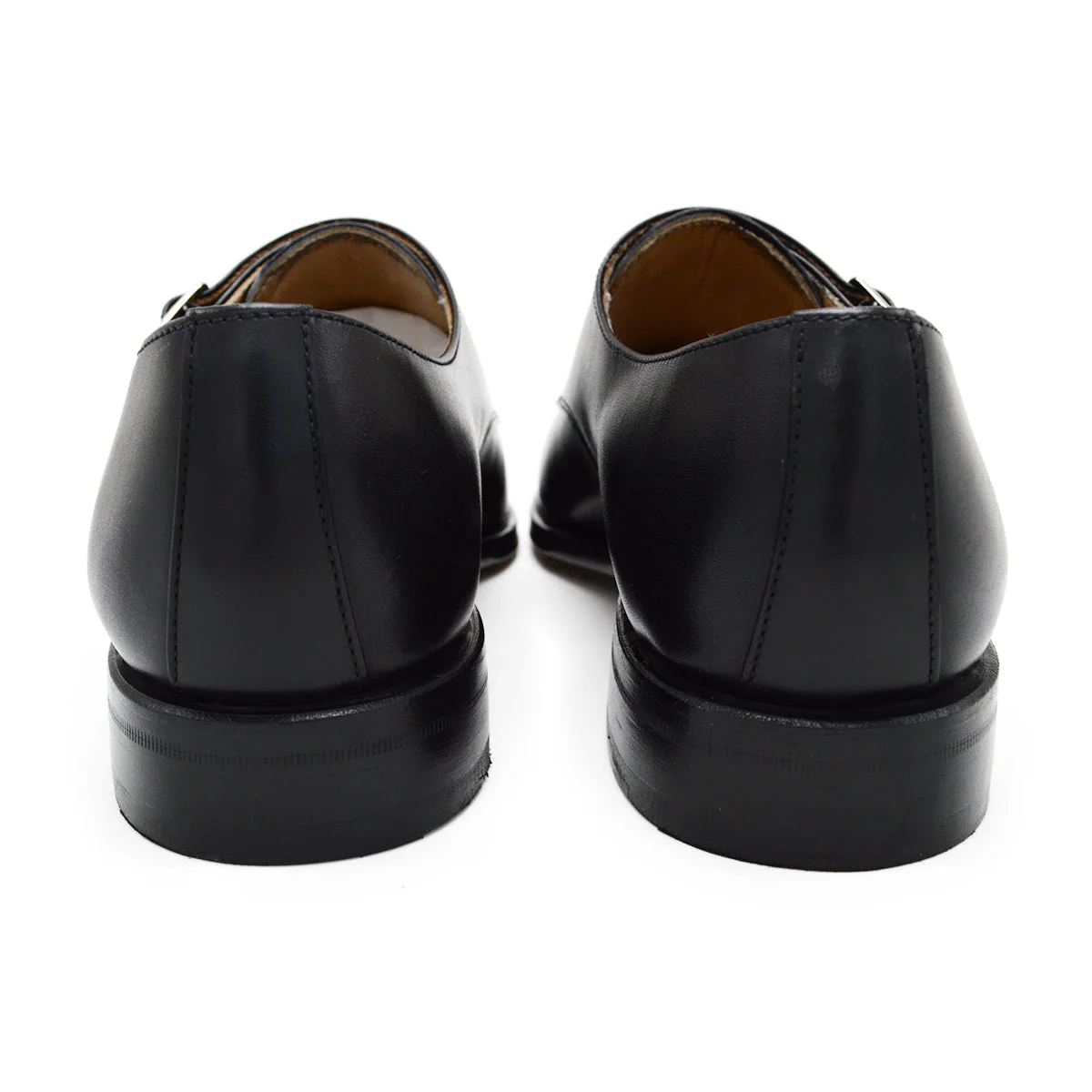 FACTORY SECOND Berwick 1707 Double Monk (5212)- Black Boxcalf - Image 6