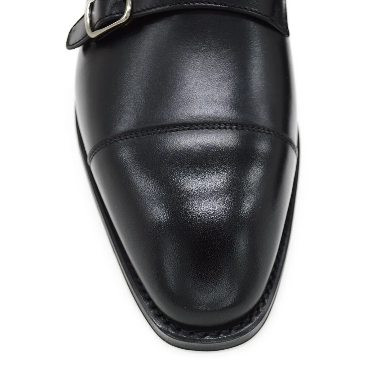 FACTORY SECOND Berwick 1707 Double Monk (5212)- Black Boxcalf - Image 7