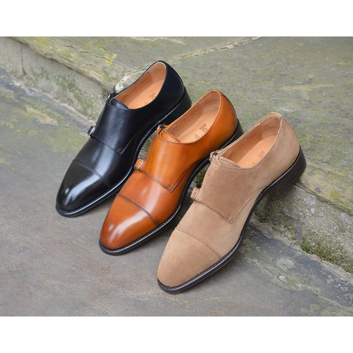 FACTORY SECOND Berwick 1707 Double Monk (5212)- Tan - Image 11