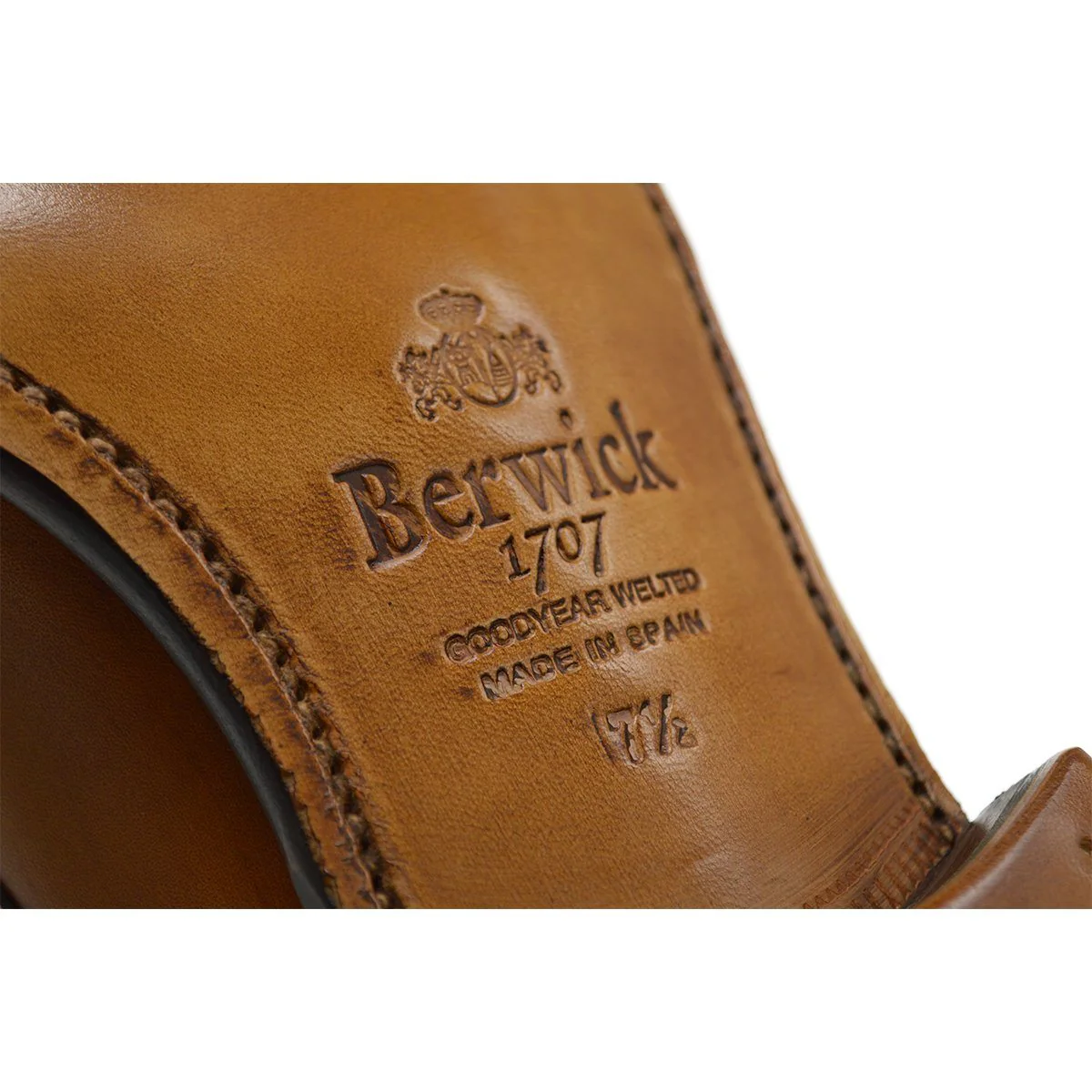 FACTORY SECOND Berwick 1707 Double Monk (5212)- Tan - Image 8